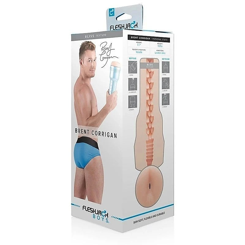 FleshJack Boys Brent Corrigan - Realistic Butts And Vaginas