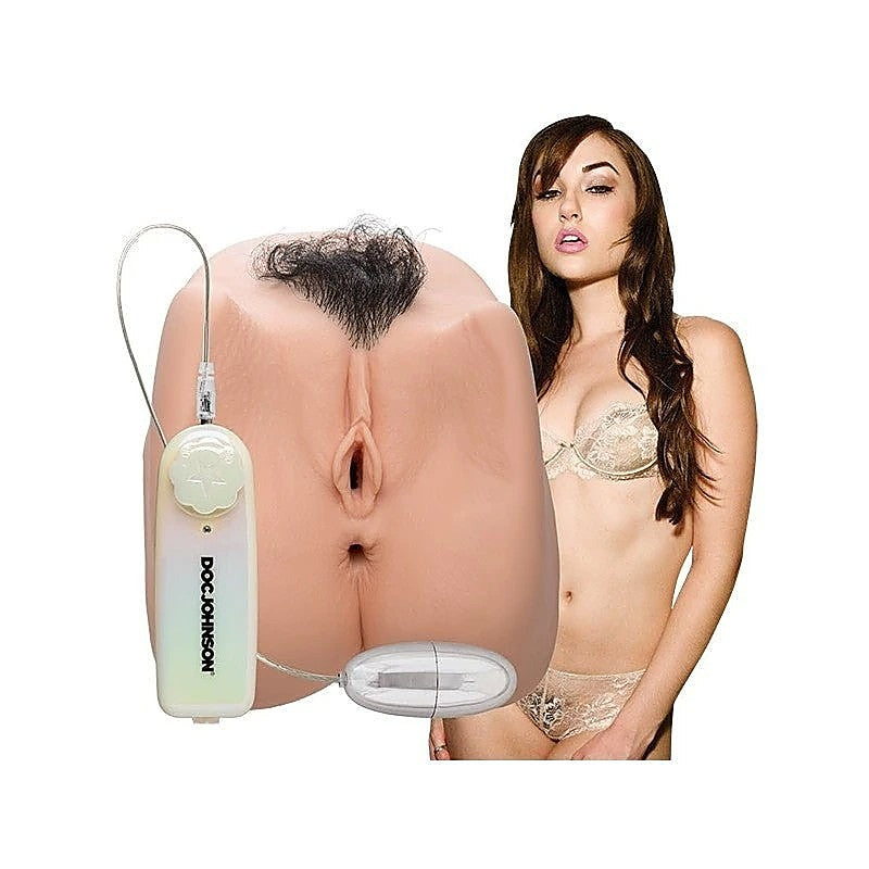 Doc Johnson Sasha Grey UR3 Vibrating Pussy & Ass Masturbator - Masturbators and Strokers