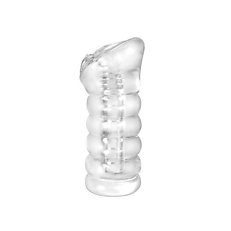 Extreme Ribbed See-Thru Male Stroker By Pipedream - Masturbators and Strokers