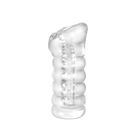 Extreme Ribbed See-Thru Male Stroker By Pipedream - Masturbators and Strokers