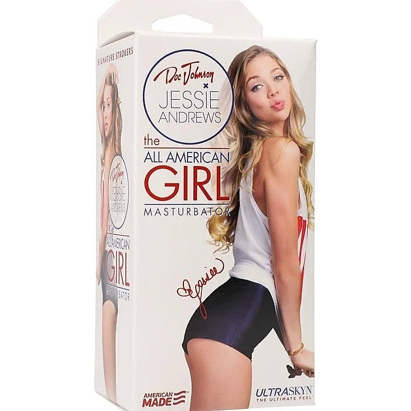 Doc Johnson Jessie Andrews The All American Girl Masturbator - Masturbators and Strokers