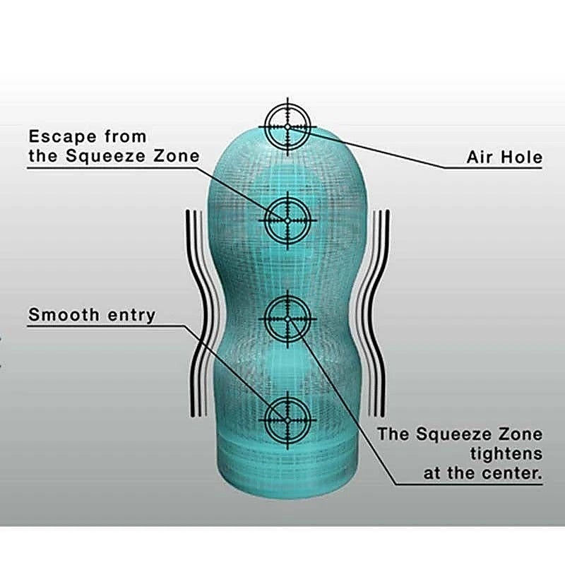 Tenga Deep Throat Cool - Masturbators and Strokers