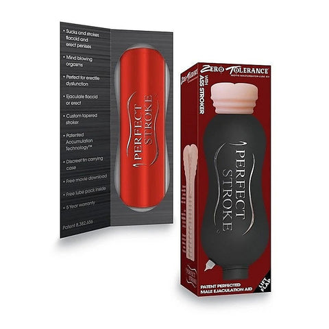 Zero Tolerance Perfect Stroke Ass Stroker With Bottle - Masturbators and Strokers