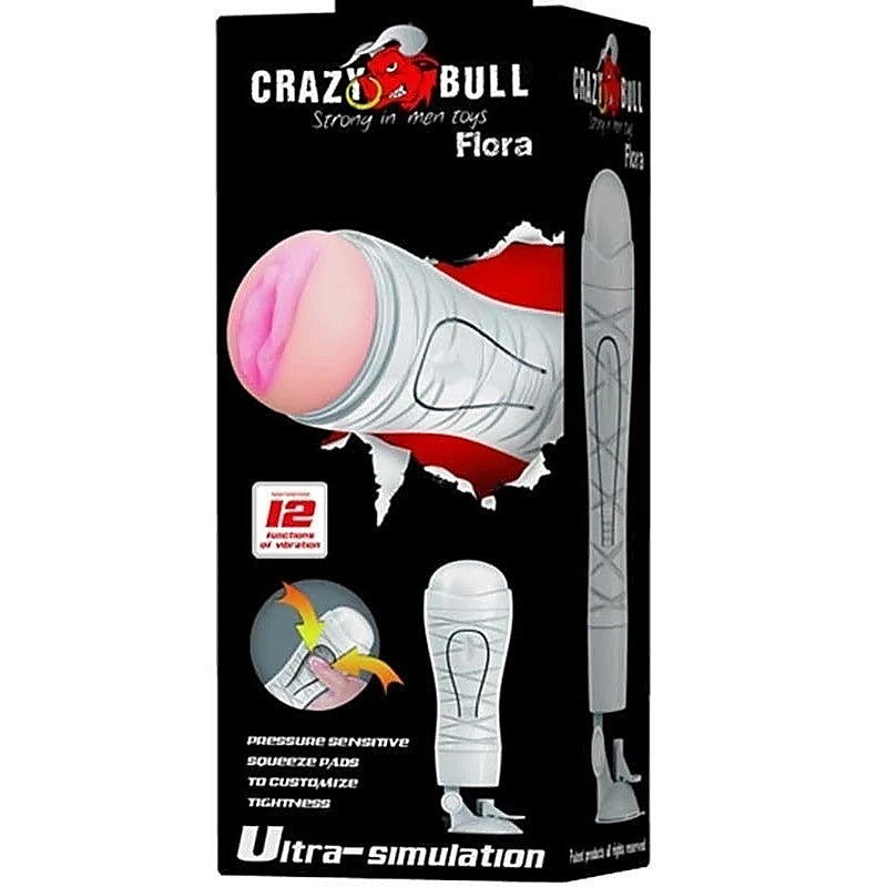 Crazy Bull Flora - Customizable Intimacy, Hands-Free Fun - Fleshlight Male Masturbators