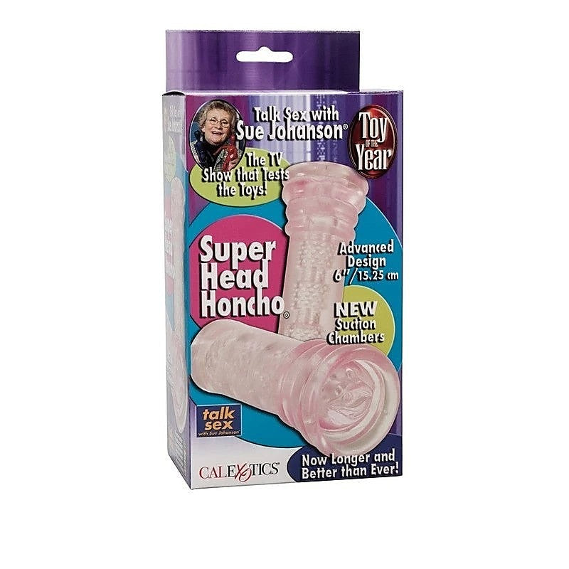 CalExotics Sue Johanson Super Head Honcho Male Stroker - Masturbators and Strokers