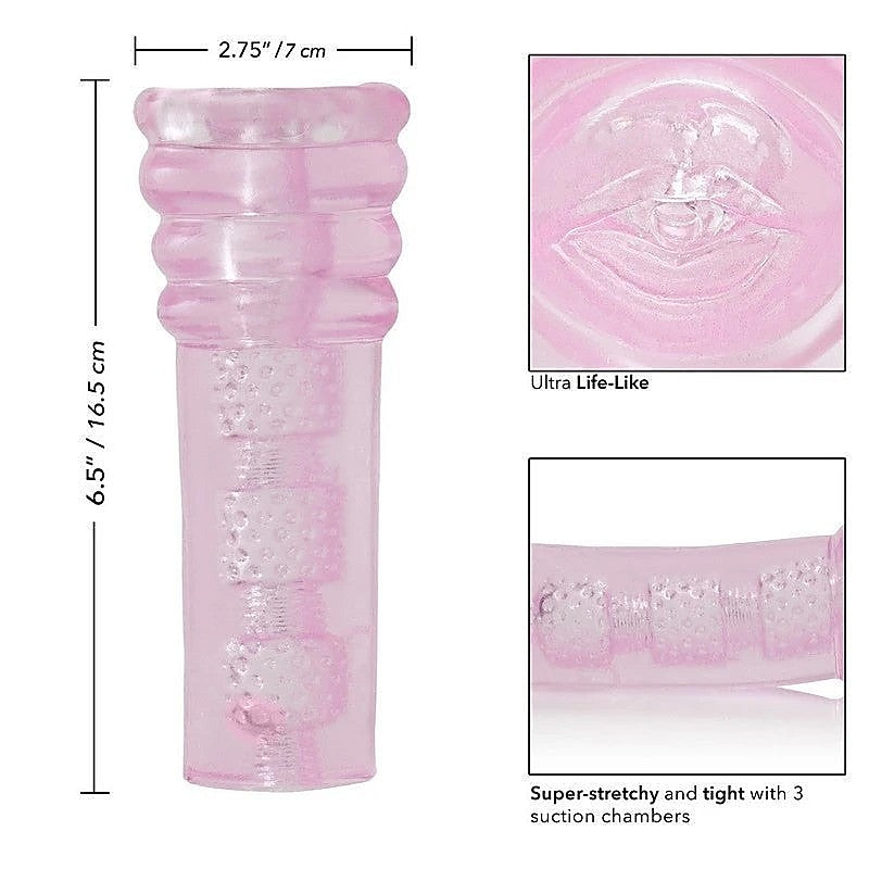 CalExotics Sue Johanson Super Head Honcho Male Stroker - Masturbators and Strokers