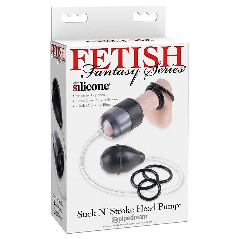 Suck N Stroke Penis Head Pump By Pipedream Products - Masturbators and Strokers