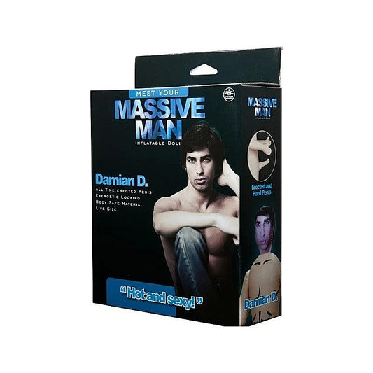 Massive Man Inflatable Doll Damian D By Nanma Corporation - Love Dolls