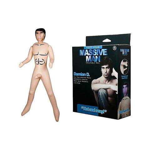Massive Man Inflatable Doll Damian D By Nanma Corporation - Love Dolls