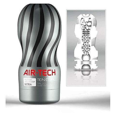 Tenga Air-Tech Re-Usable Vacuum Cup U.S Grey - Masturbators and Strokers