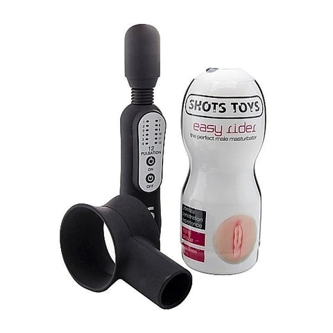 Twizzle Masturbator Kit by Shots Toys - Masturbators and Strokers
