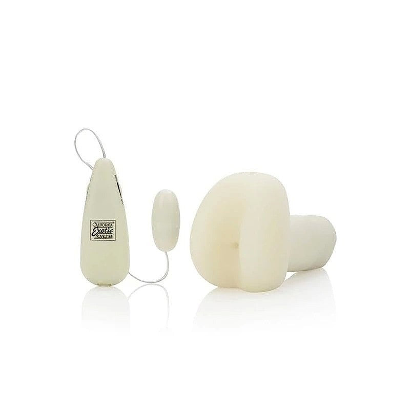 CalExotics Glow-in-the-Dark Life Like Back Door Stroker - Masturbators and Strokers