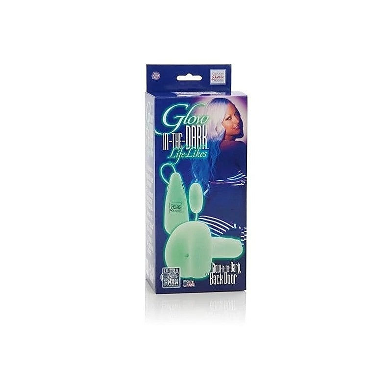 CalExotics Glow-in-the-Dark Life Like Back Door Stroker - Masturbators and Strokers