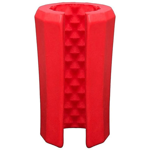 Doc Johnson Platinum The Tru Stroke Beaded Masturbator Red - Masturbators and Strokers