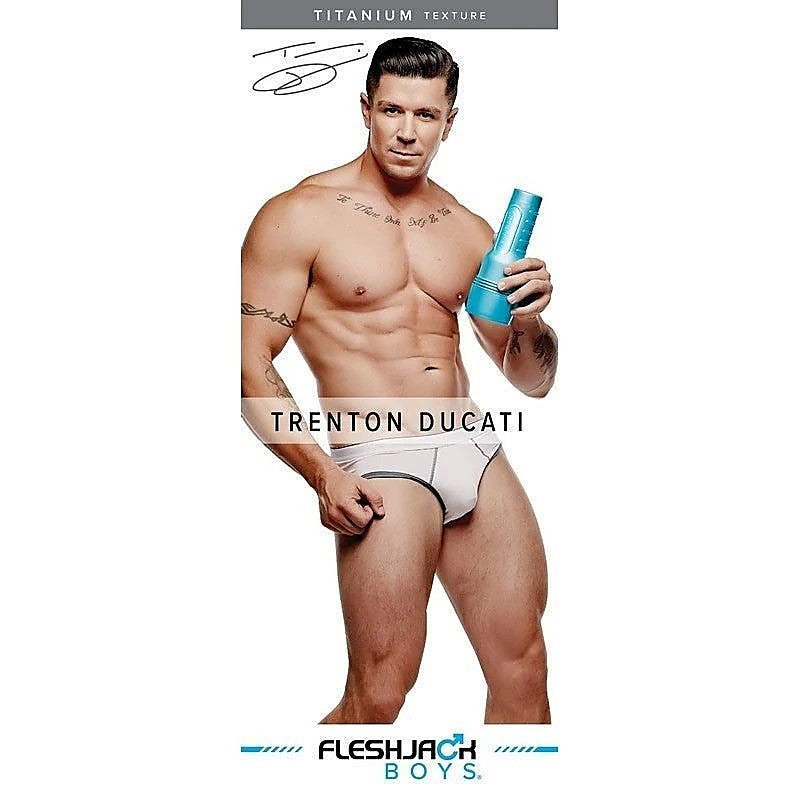 Trenton Ducati Titanium Masturbator by Fleshjack - Fleshlight Male Masturbators