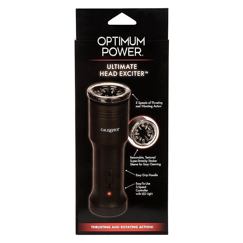 CalExotics Optimum Power Ultimate Head Exciter Stroker - Masturbators and Strokers