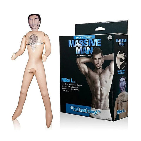Massive Man Inflatable Doll Mike L By Nanma Corporation - Love Dolls