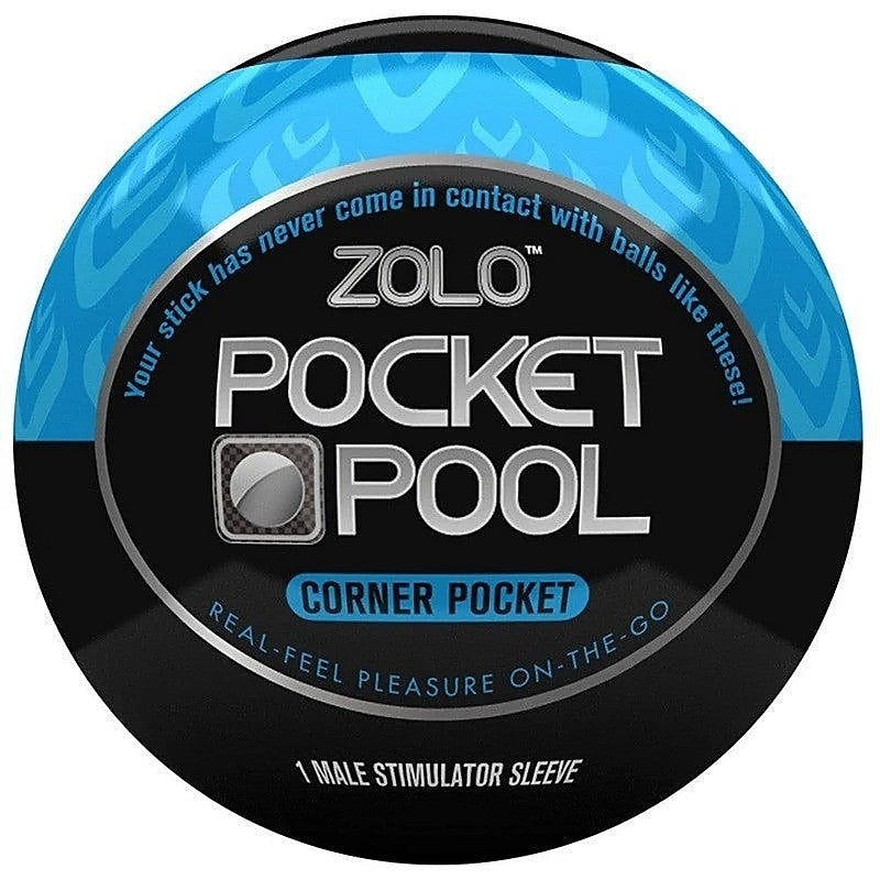 Zolo Pocket Pool Single Corner Pocket - Masturbators and Strokers
