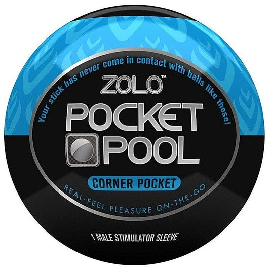 Zolo Pocket Pool Single Corner Pocket - Masturbators and Strokers
