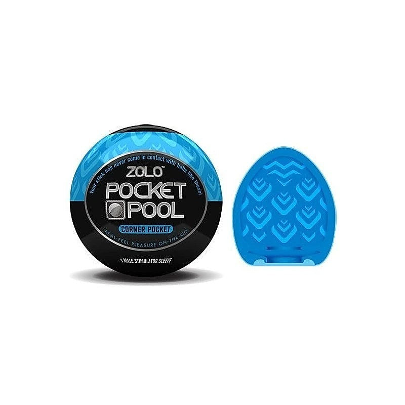Zolo Pocket Pool Single Corner Pocket - Masturbators and Strokers