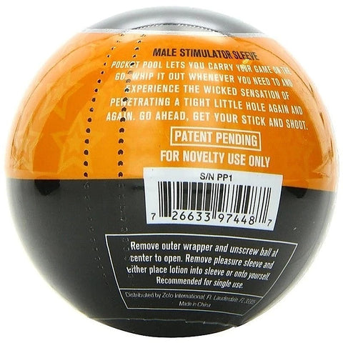Zolo Pocket Pool Single Sure Shot - Masturbators and Strokers