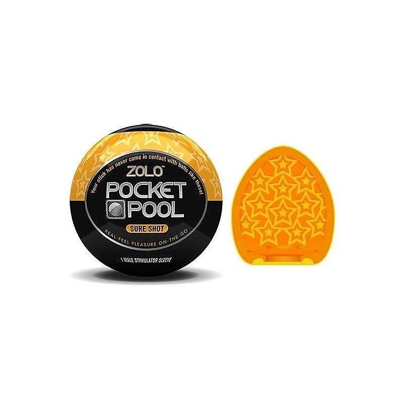 Zolo Pocket Pool Single Sure Shot - Masturbators and Strokers