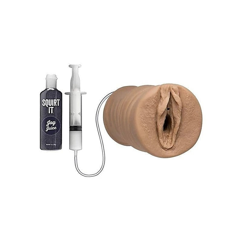 Doc Johnson Squirt It Squirting Realistic Pussy Stroker - Masturbators and Strokers