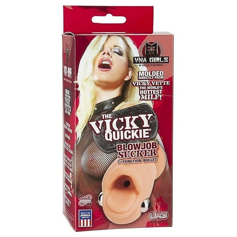 Doc Johnson Vicky Vette Ultraskyn Deep Throat Sucker Stroker - Masturbators and Strokers