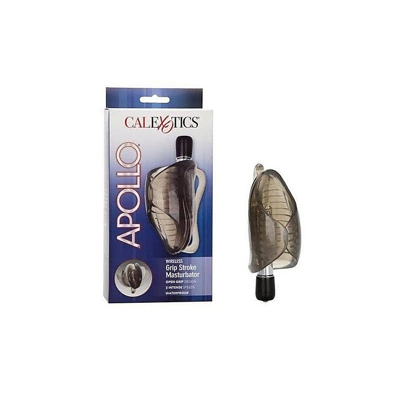 Apollo Wireless Grip Stroke Vibrating Male Masturbator - Masturbators and Strokers