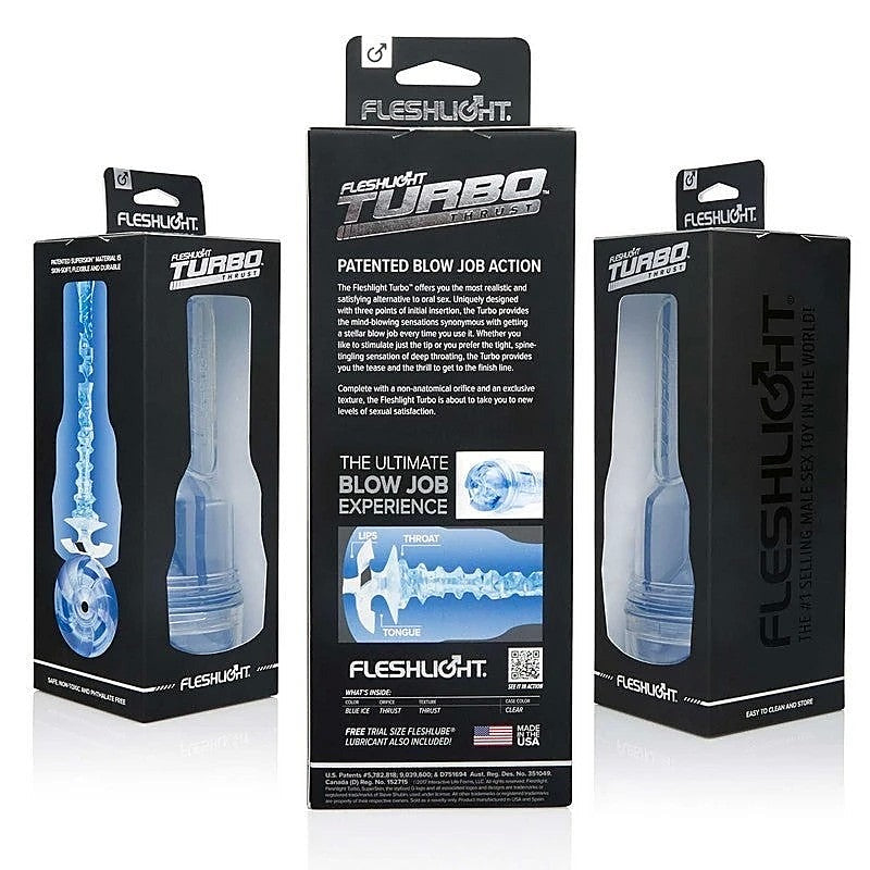 Turbo Thrust Realistic Male Masturbator By Fleshlight - Fleshlight Male Masturbators