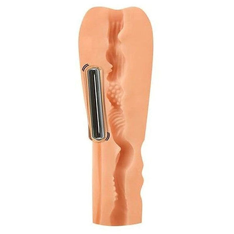 Penthouse Deluxe Marica Hase Vibrating Cyberskin Stroker - Fleshlight Male Masturbators
