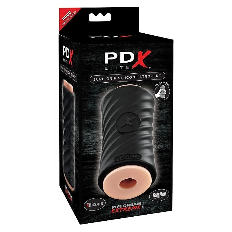 Pdx Elite Sure Grip Realistic Stroker By Pipedream Products - Realistic Butts And Vaginas