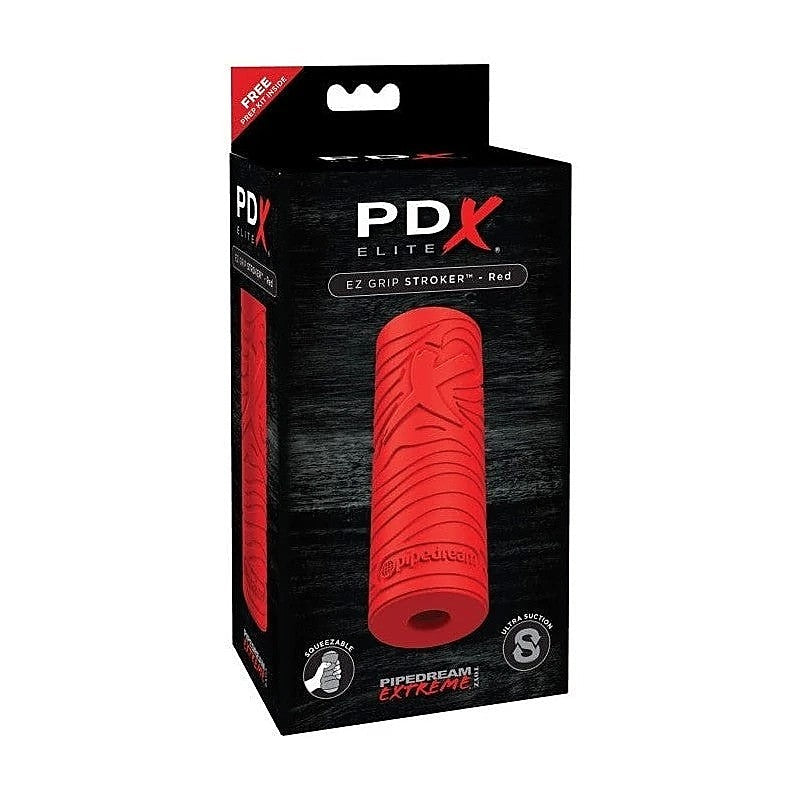Pdx Elite Ez Grip Squeezable Male Stroker - Masturbators and Strokers