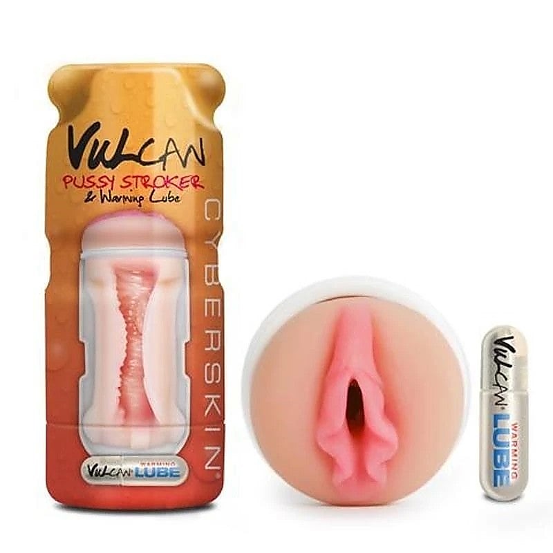 Cyberskin Vulcan Pussy Stroker by Topco - Masturbators and Strokers