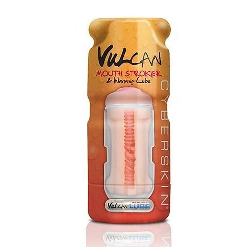 Cyberskin Vulcan Mouth Stroker by Topco - Realistic Butts And Vaginas