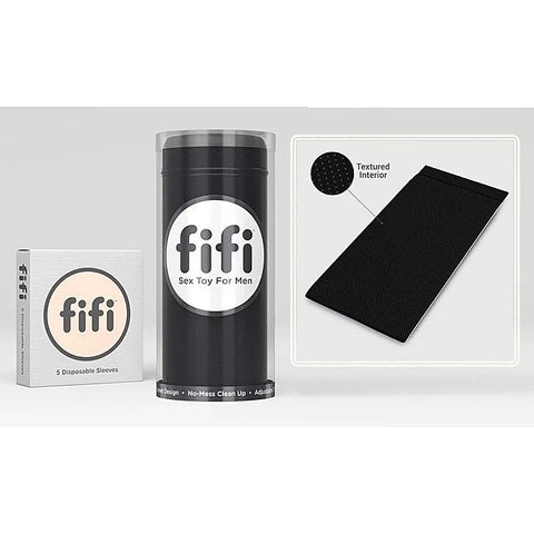 Fifi Leather With 5 Sleeves By Sportsheets - Masturbators and Strokers