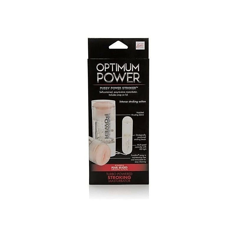 CalExotics Optimum Power Pussy Power Male Stroker - Masturbators and Strokers