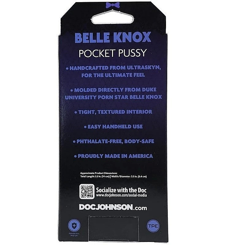 Doc Johnson Belle Knox UR3 Fresh Meat Male Stroker - Masturbators and Strokers