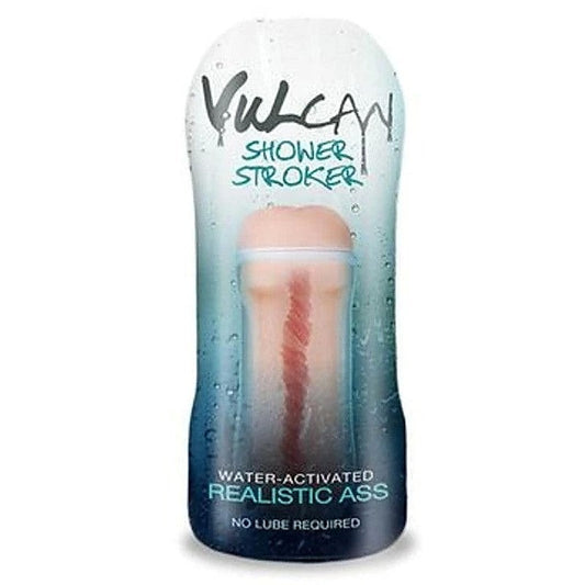 Cyberskin H2O Vulcan Shower Stroker Realistic Ass - Masturbators and Strokers
