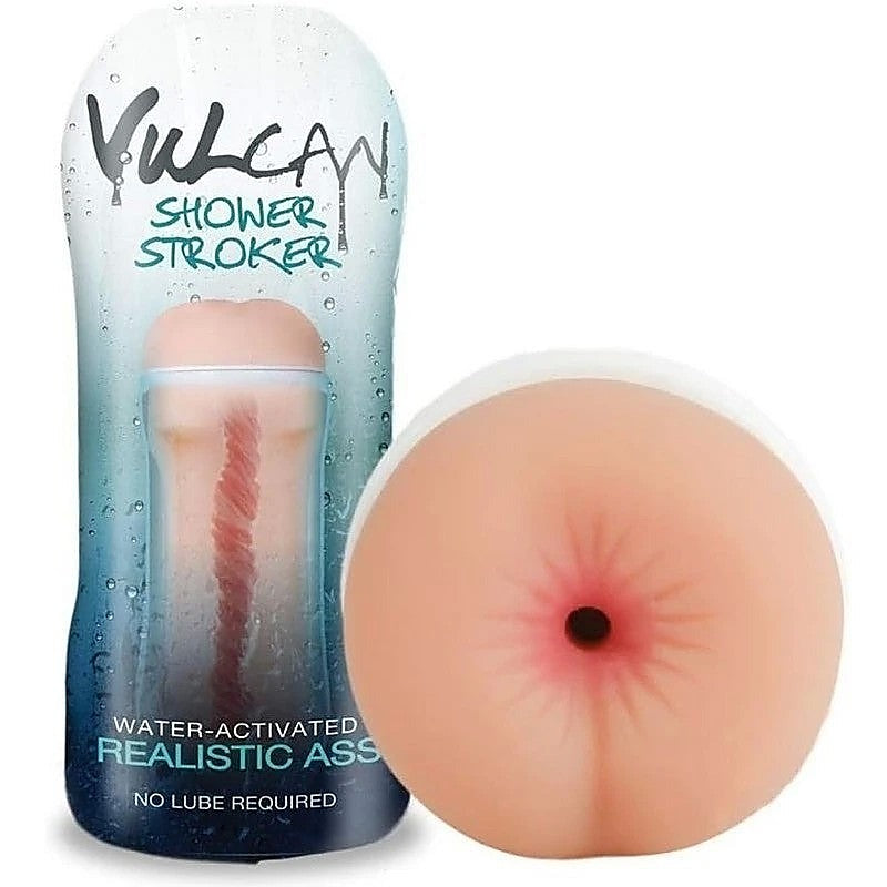 Cyberskin H2O Vulcan Shower Stroker Realistic Ass by Topco - Masturbators and Strokers