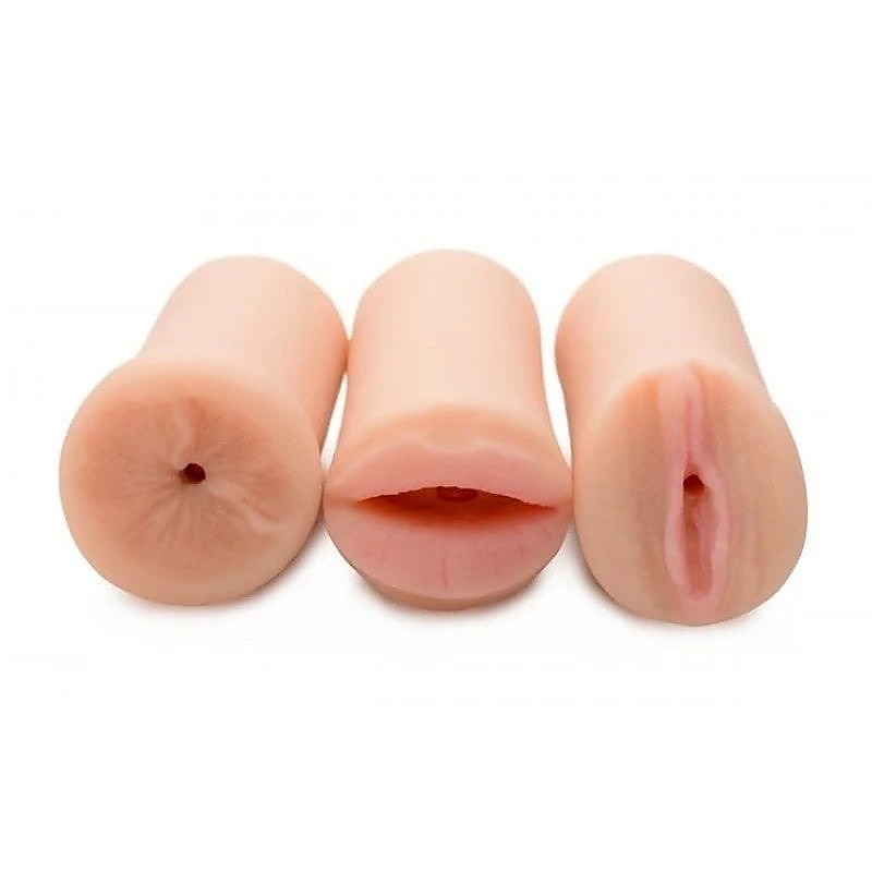 Jesse Jane Three Way Pussy Ass and Mouth Stroker Set - Masturbators and Strokers