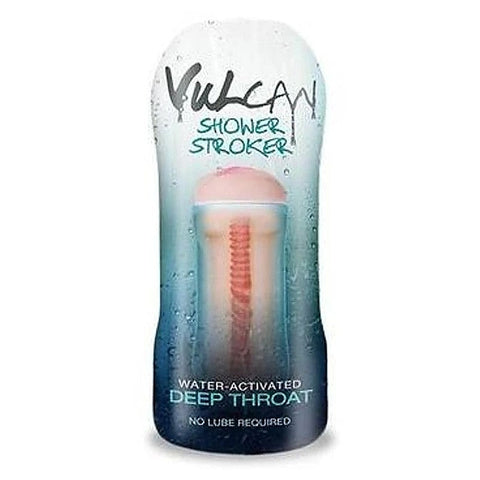 Cyberskin H2O Vulcan Shower Stroker Deep Throat by Topco - Masturbators and Strokers
