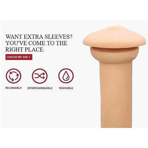 Autoblow 2 Oral Sleeves by AutoBlow - Masturbators and Strokers