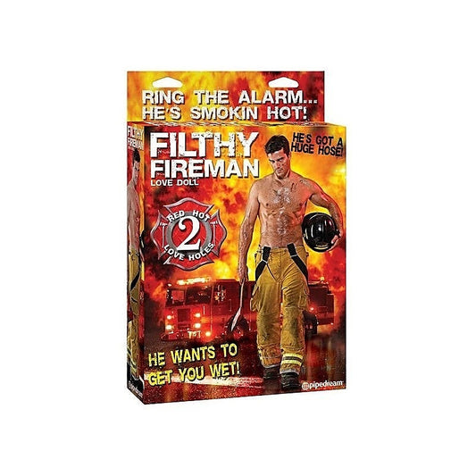 Filthy Fireman Blow Up Inflatable Love Doll By Pipedream - Love Dolls