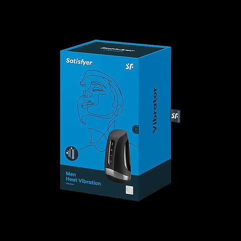 Men Heat Vibration Male Masturbator by Satisfyer - Masturbators and Strokers
