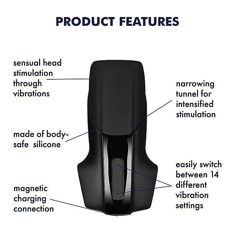 Satisfyer Men Vibration by Satisfyer - Masturbators and Strokers