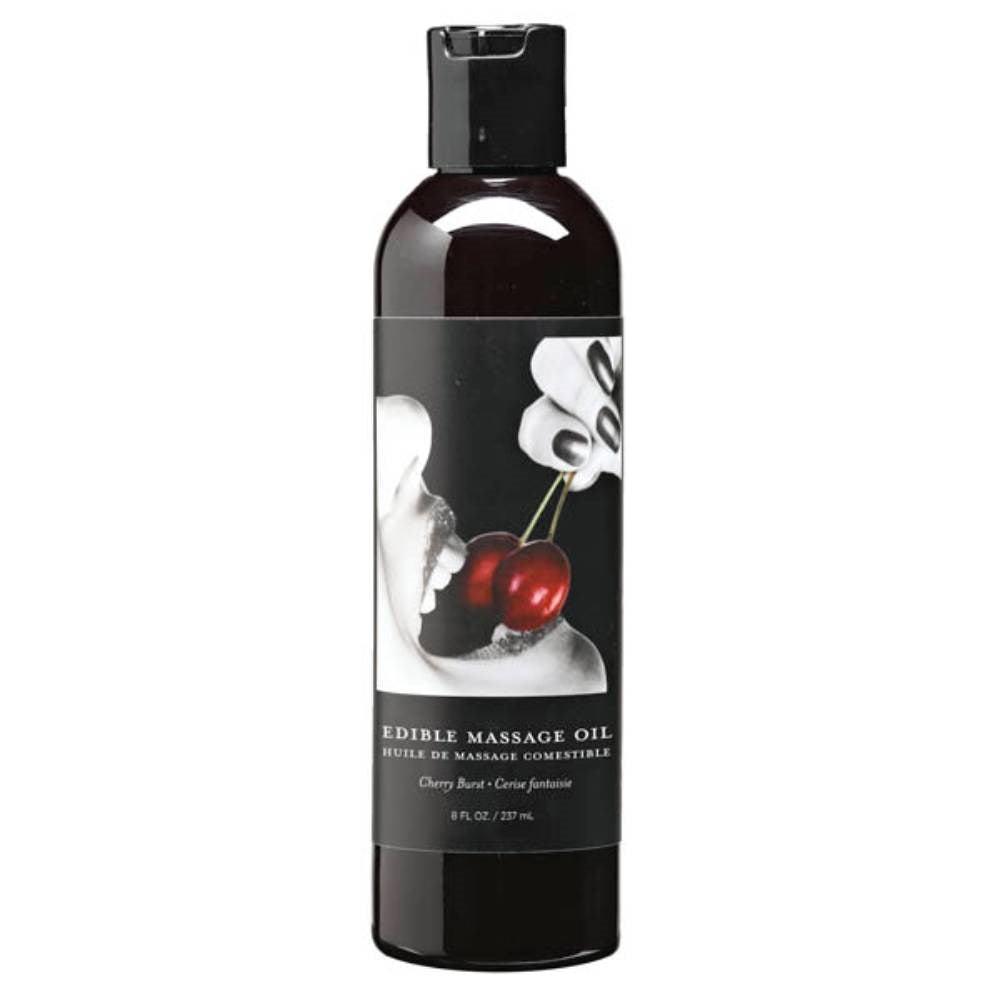Earthly Body Edible Spa Quality Flavoured Massage Oil 237 ml - Massage Oils and Lubricants