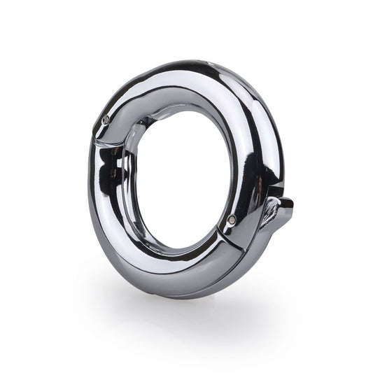 Clip Cock & Ball Metal Ring - Cock Rings