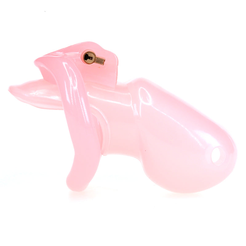 BDStyle HT V3 CB6000S Mens Cock Cage Small - Pink - Male Chastity
