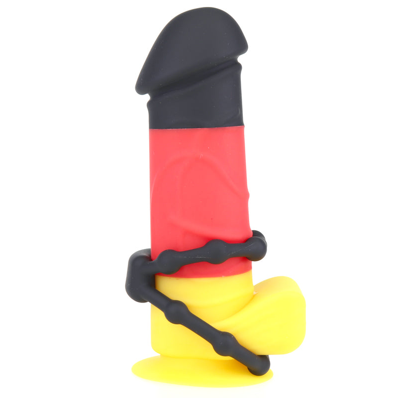 Silicone Love Ring - - Ball and Cock Toys